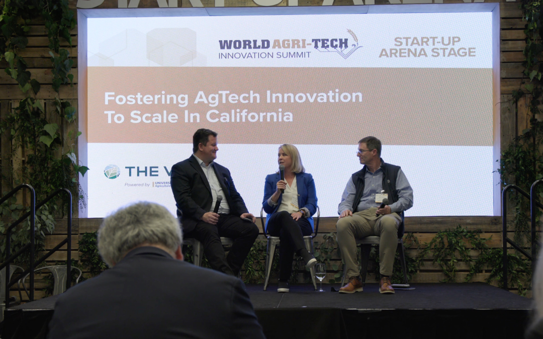 Strengthening California’s Agriculture through AgTech: The VINE’s Impactful Presence at the World Agri-Tech Innovation Summit